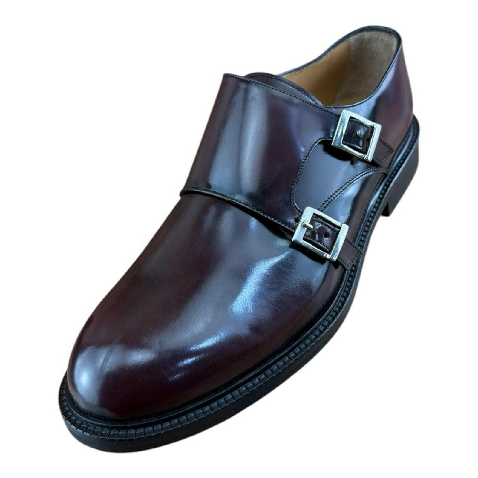 MR. COBBLER Men Buckle Brown Dark  (Men's).