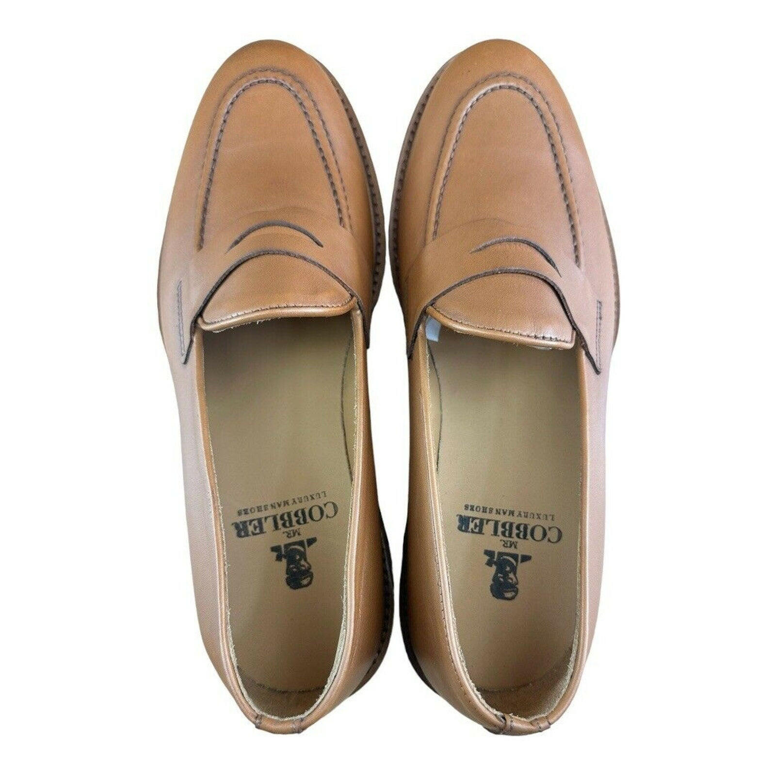 MR. COBBLER Luxury Penny Loafers Men.