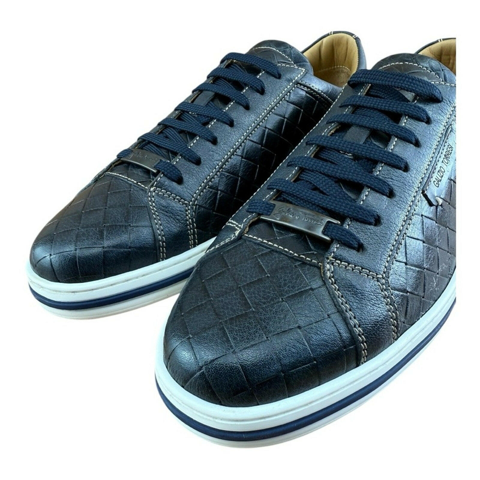 Galizio Torresi Men’s Designer Leather Sneakers