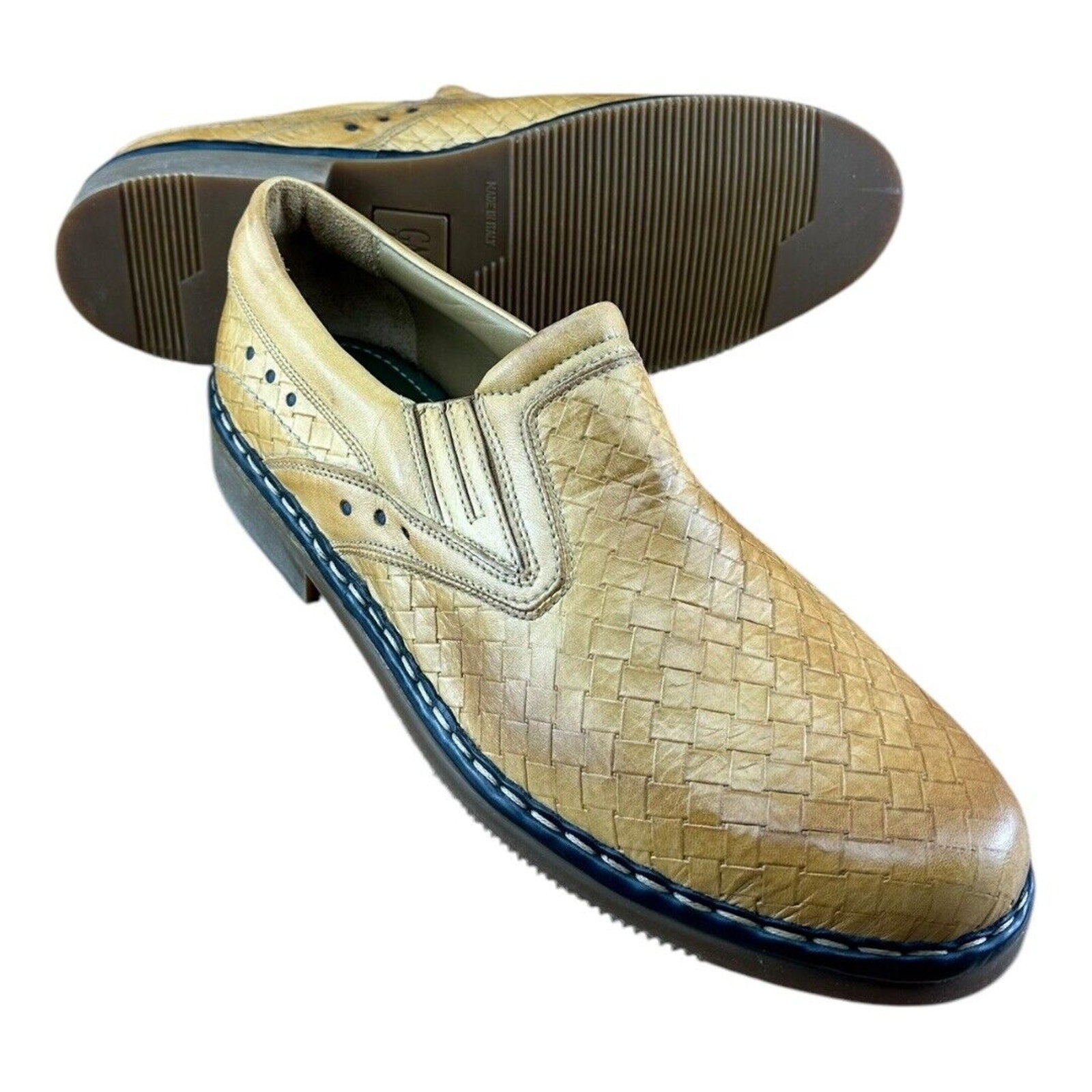 Galizio Torresi Men's Tan  Loafers.