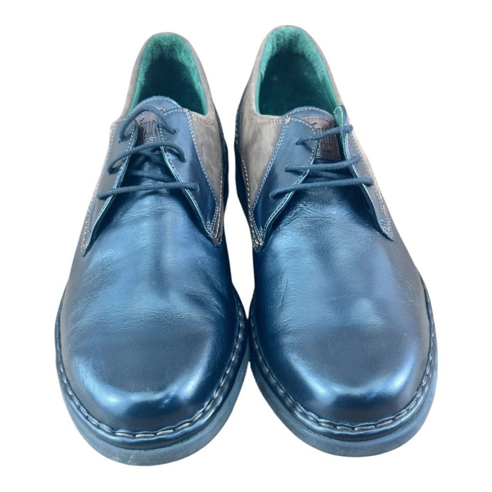 Galizio Torresi Latex Men's Derby Shoes.