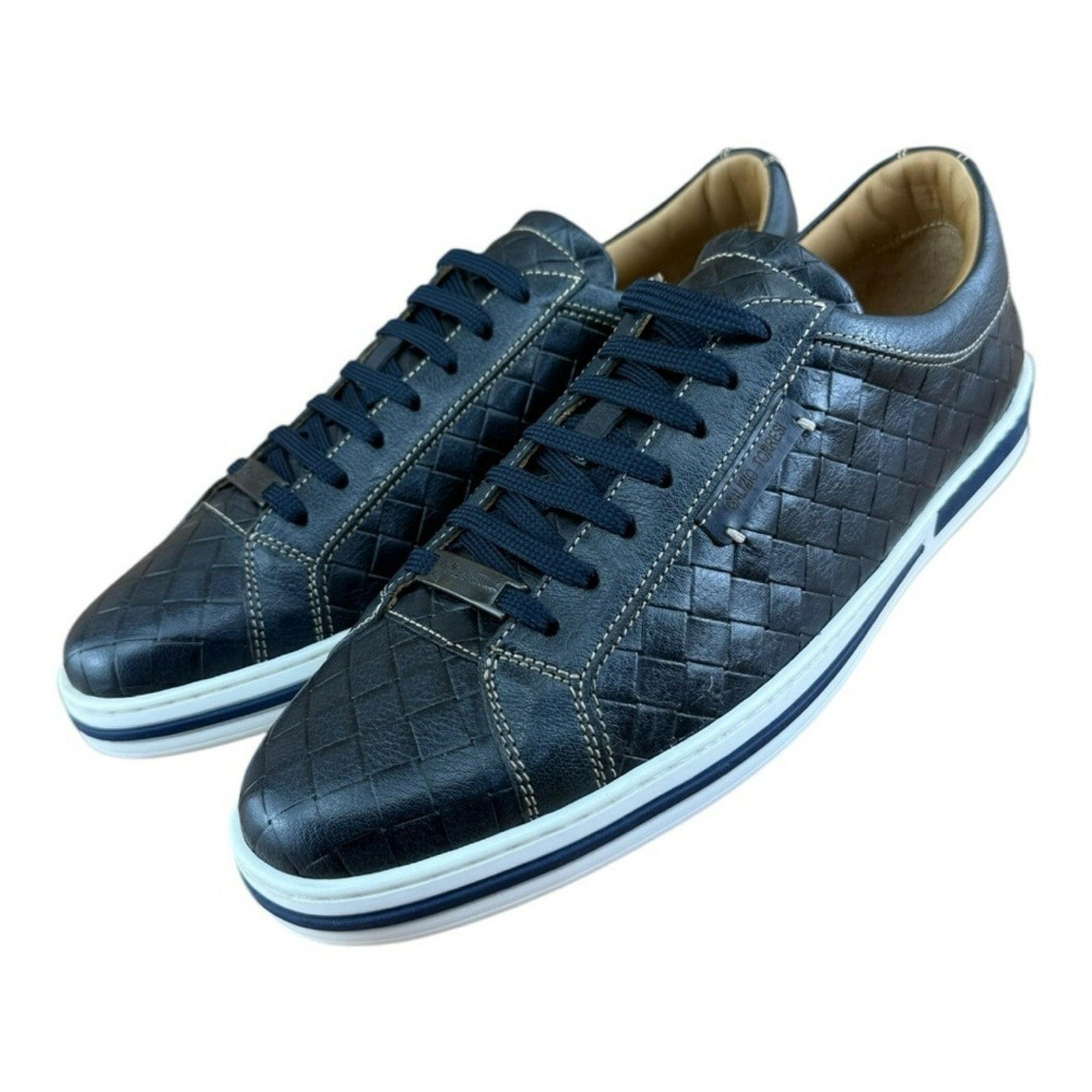 Galizio Torresi  Leather Sneakers Men.