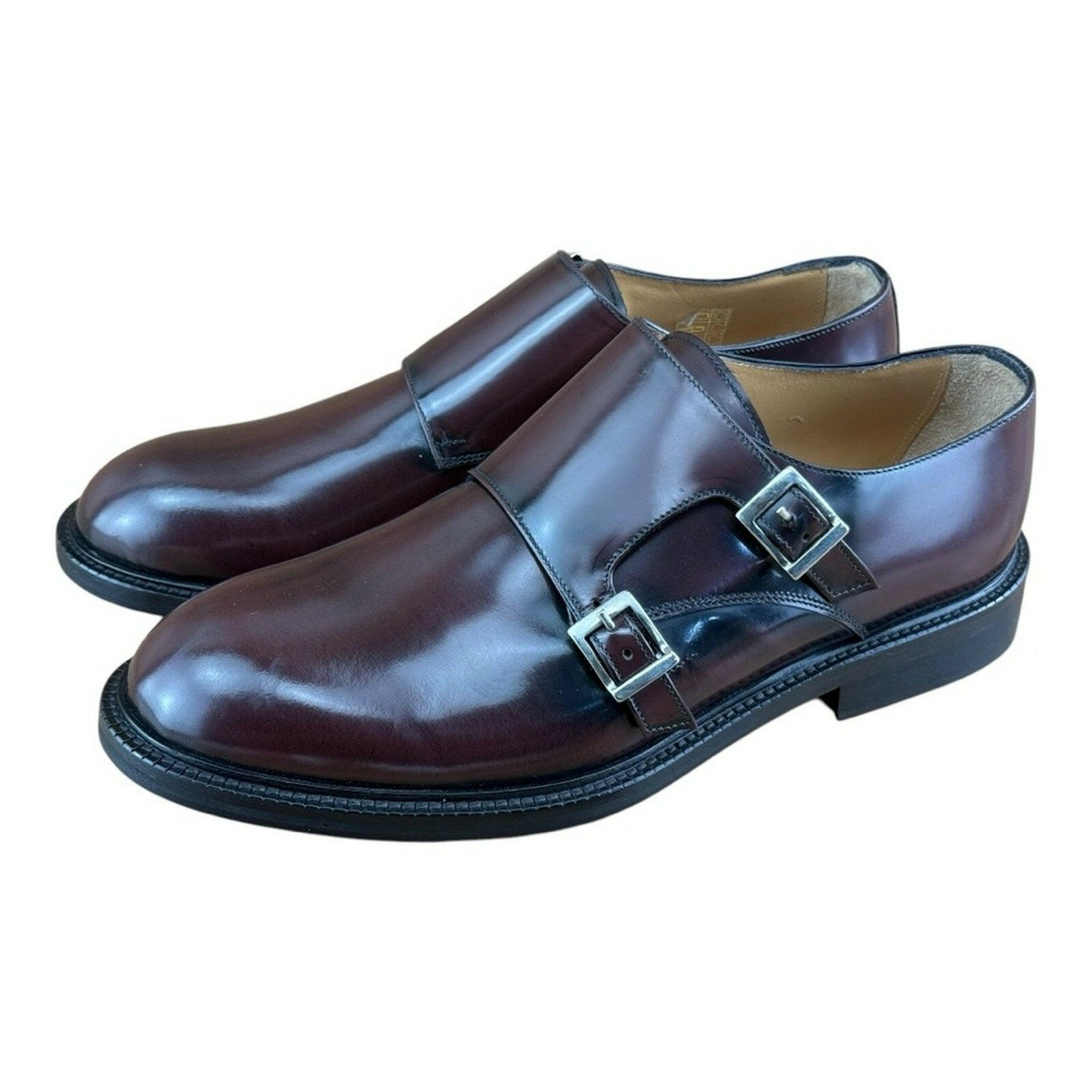 MR. COBBLER Men Buckle Brown Dark  (Men's).