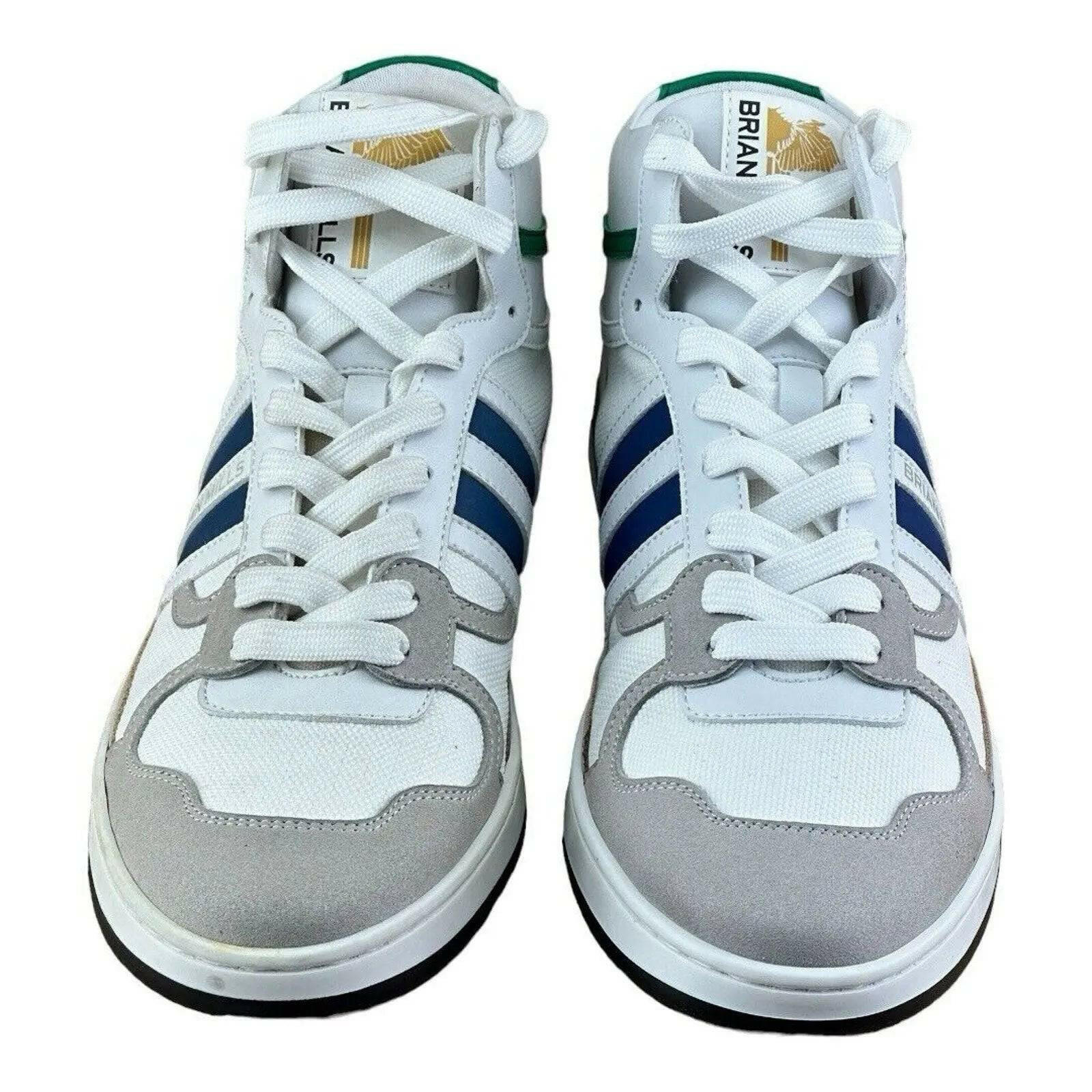 BRIAN MILLS  White High top sneakers  Fashion   Men.