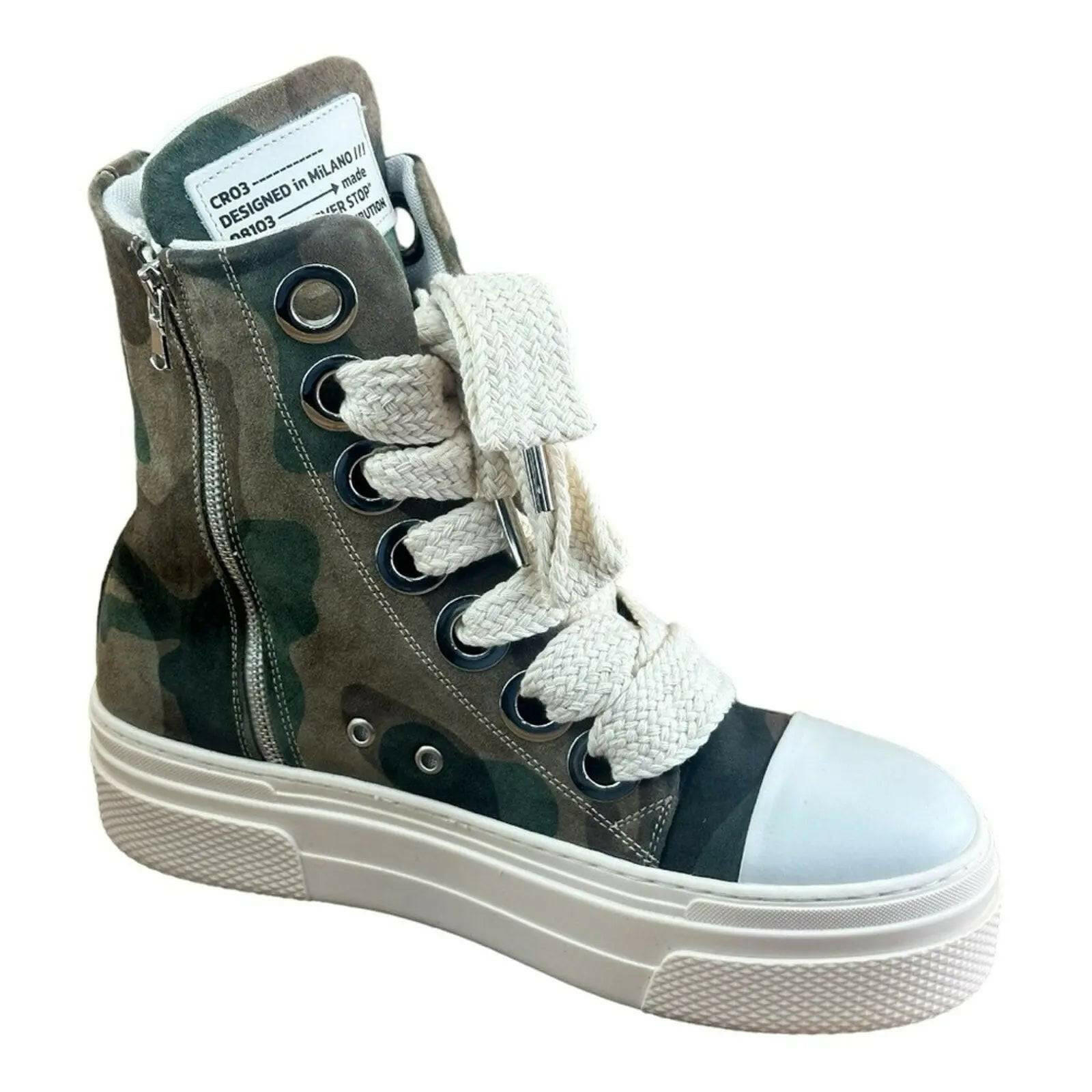 Cristianzerotre Calipso 300 Camouflage Boot Unisex.