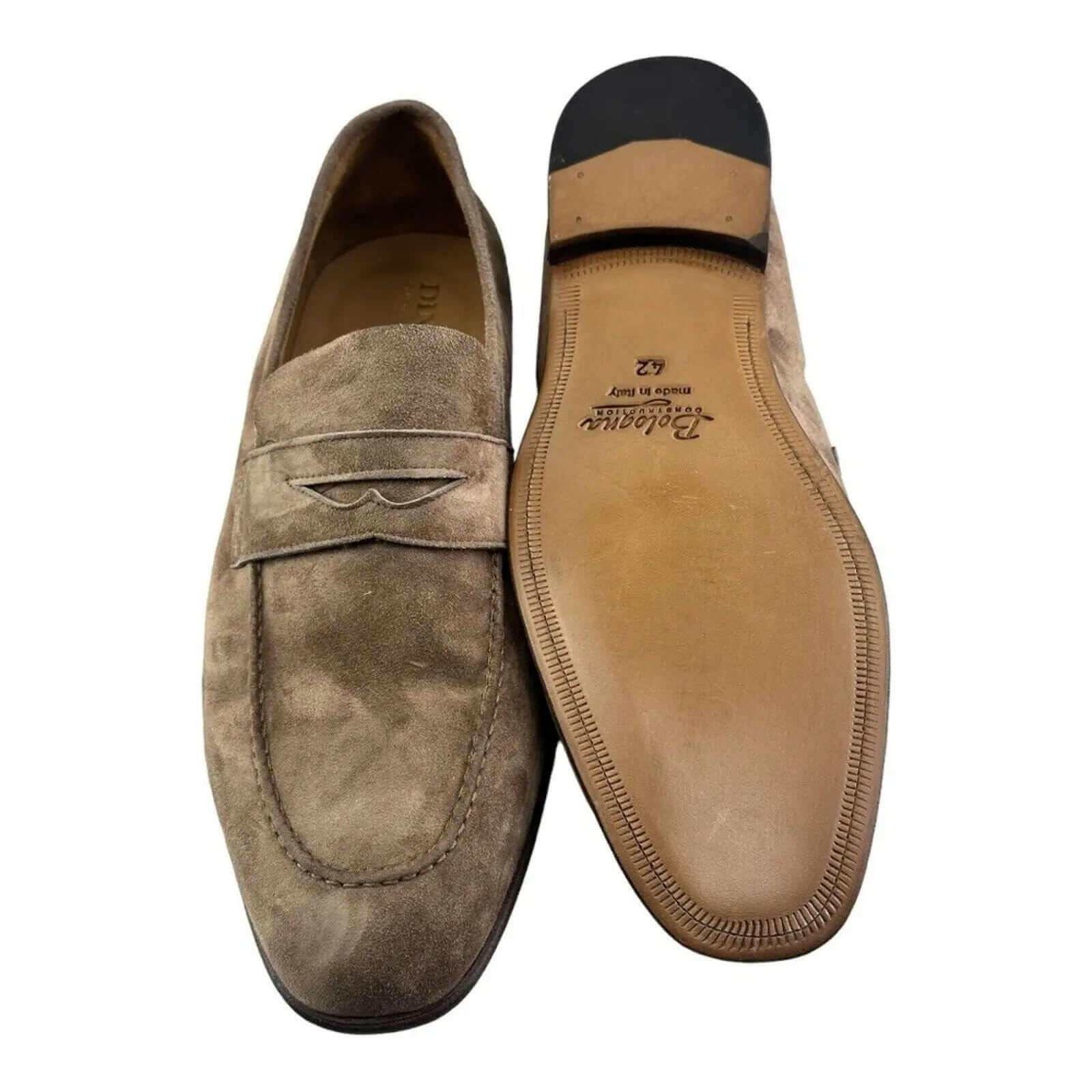 Dino Bigioni Designer Shoes Men's Italian Penny Loafers.