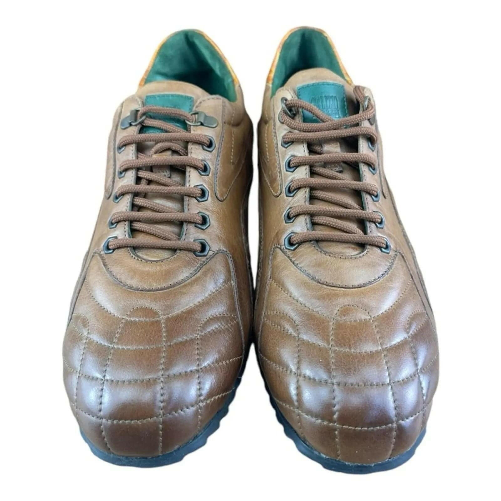 Galizio Torresi Men Sneaker FOUL PERLA Brown.