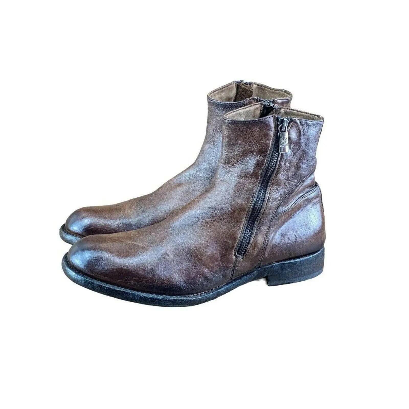 JO GHOST Men Brown Chelsea Boots - AZINIJO GHOST