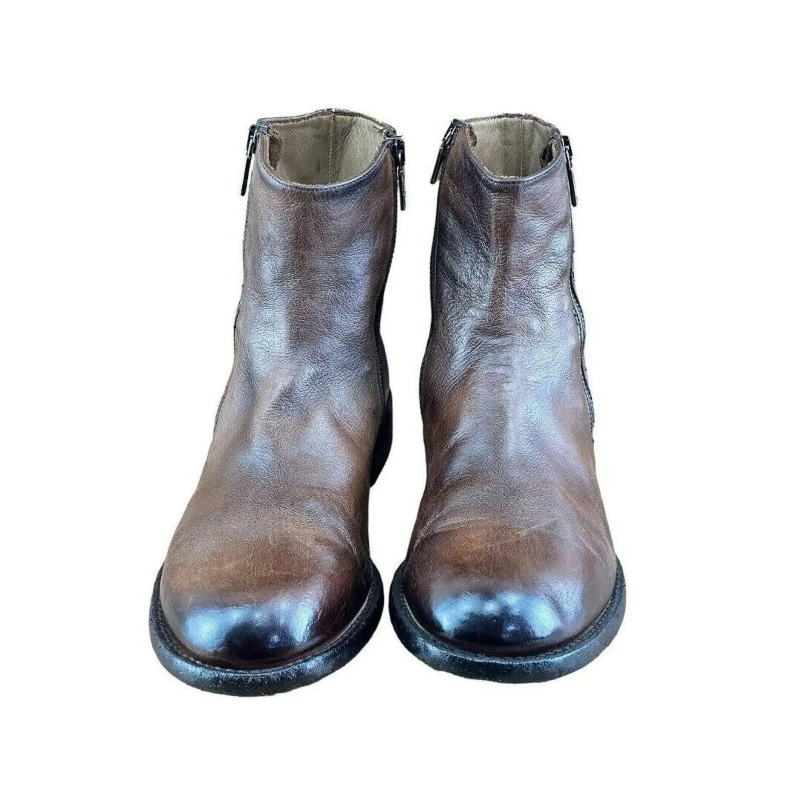 JO GHOST Men Brown Chelsea Boots - AZINIJO GHOST