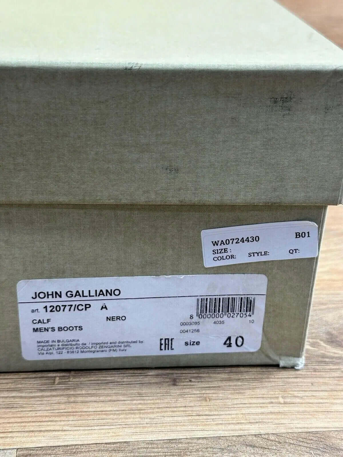 JOHN GALLIANO Boot Ankle Chelsea Men - AZINIJOHN GALLIANO