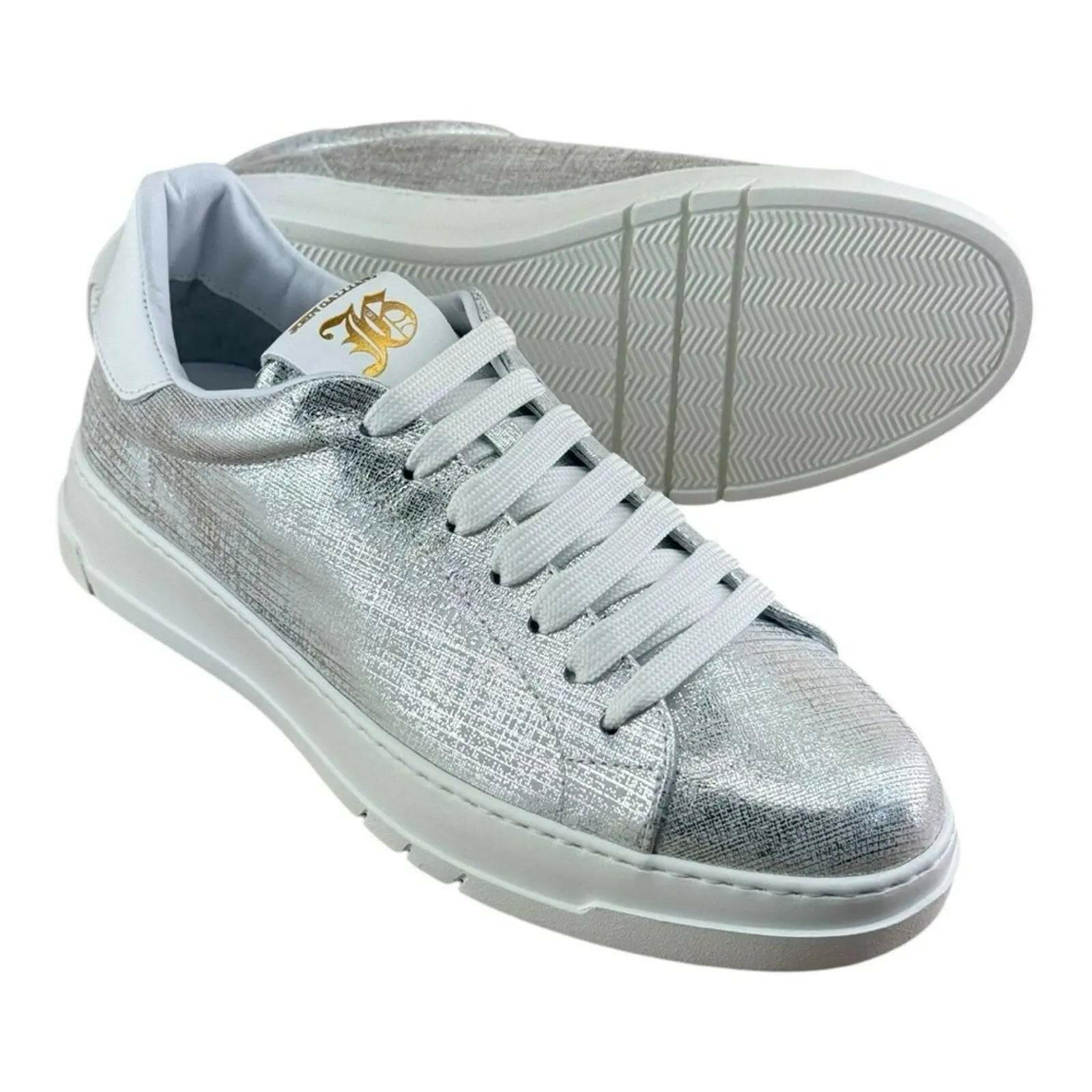 John Galliano  Silver Live Sneaker (Women).