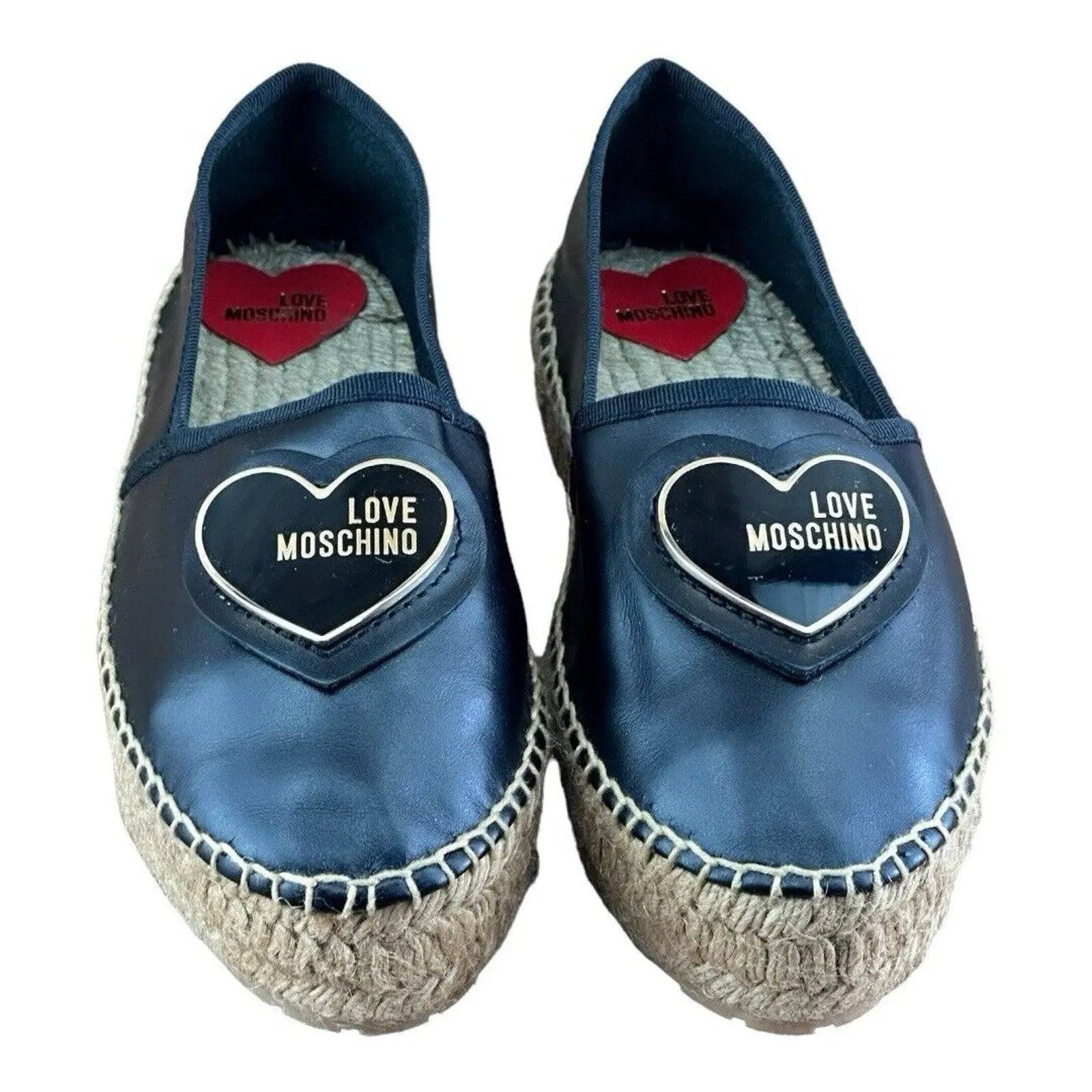 Love Moschino Espadrilles Loafer Women.