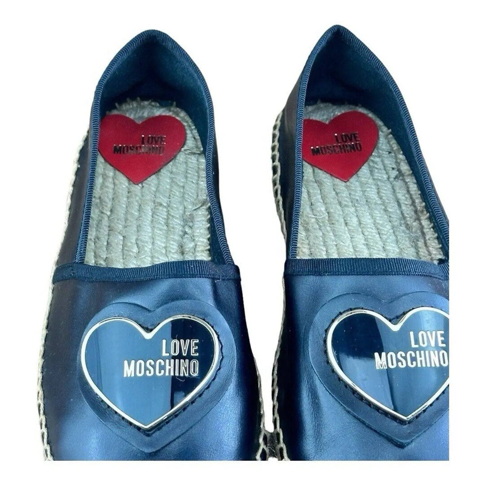 Love Moschino Espadrilles Loafer Women.