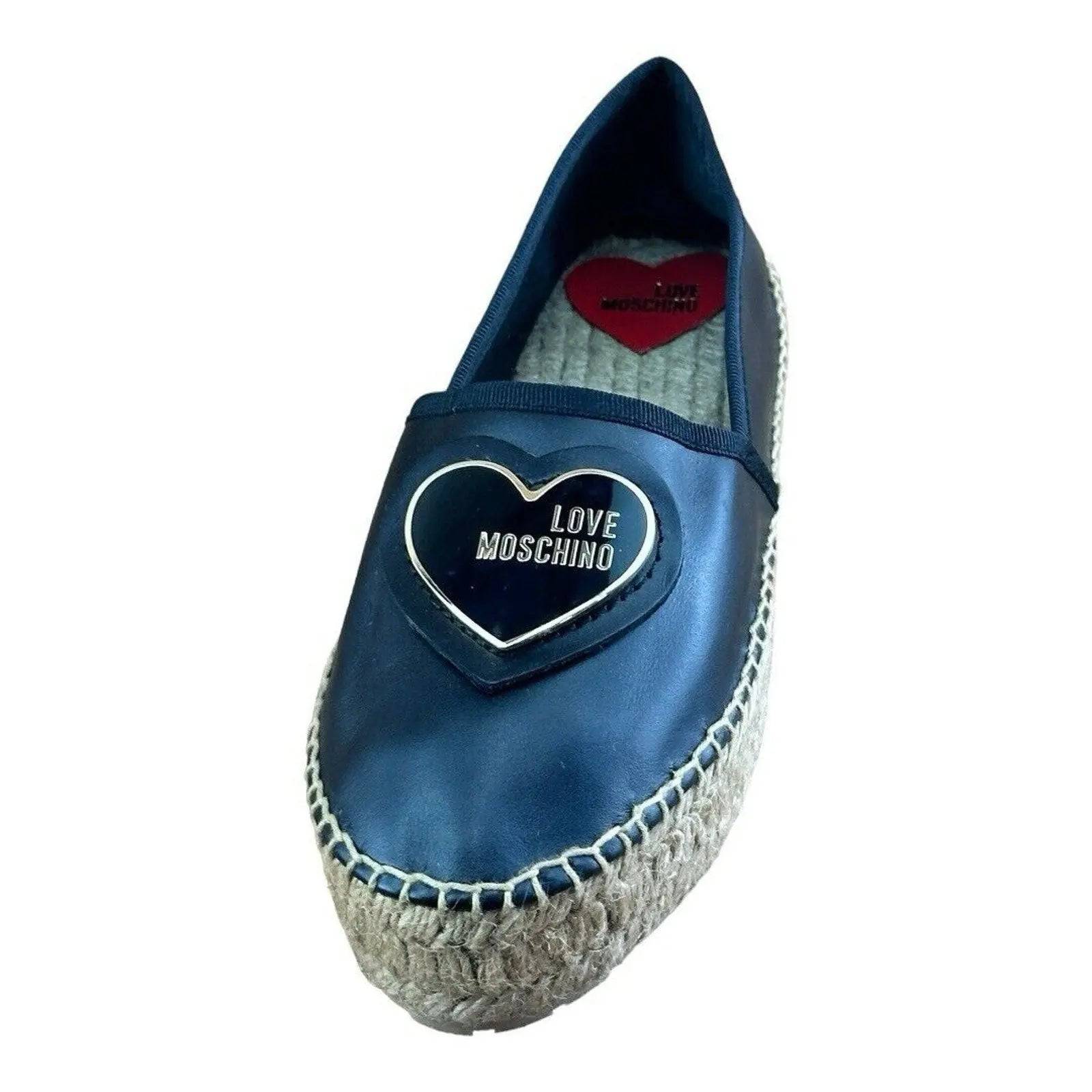 Love Moschino Espadrilles Loafer Women.