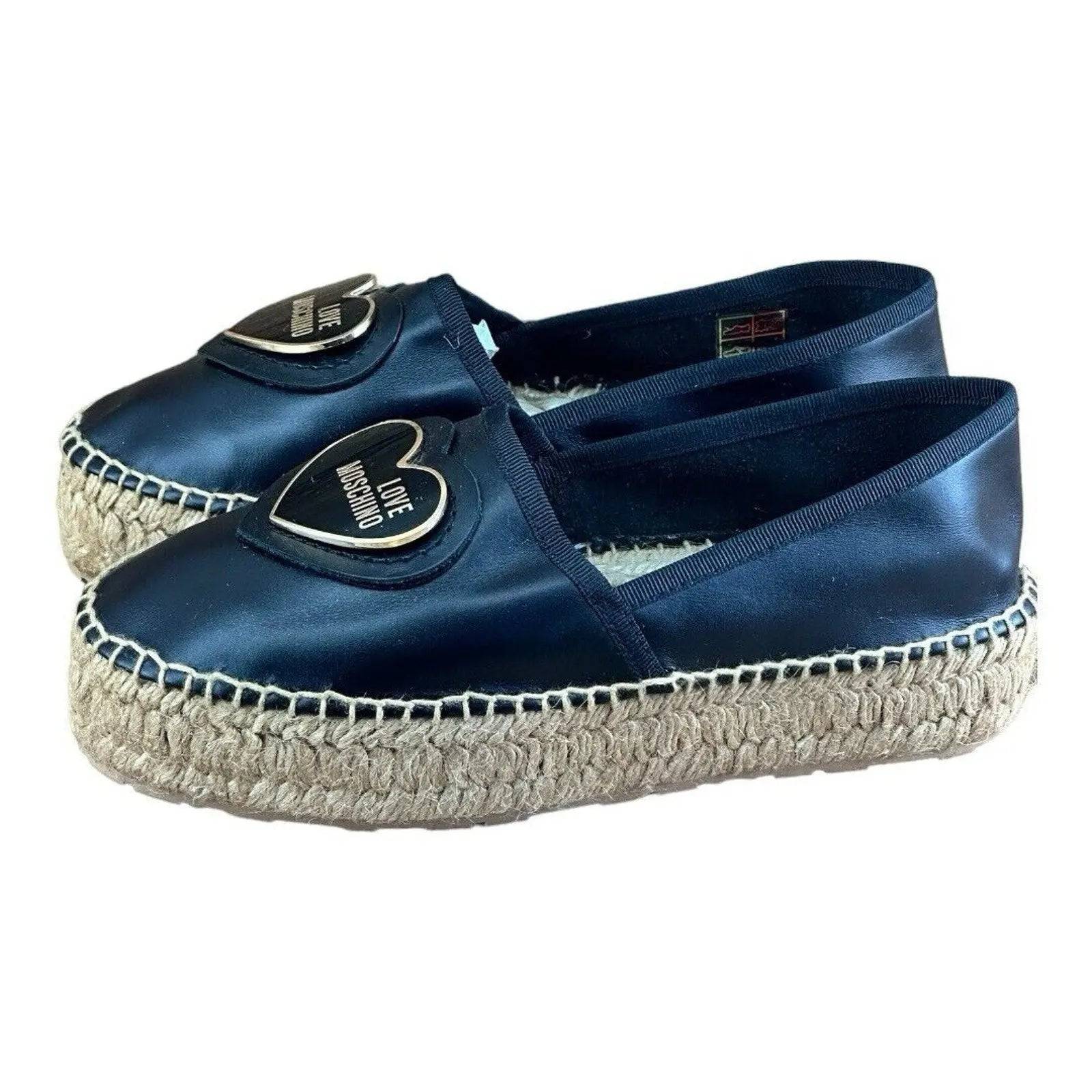 Love Moschino Espadrilles Loafer Women.