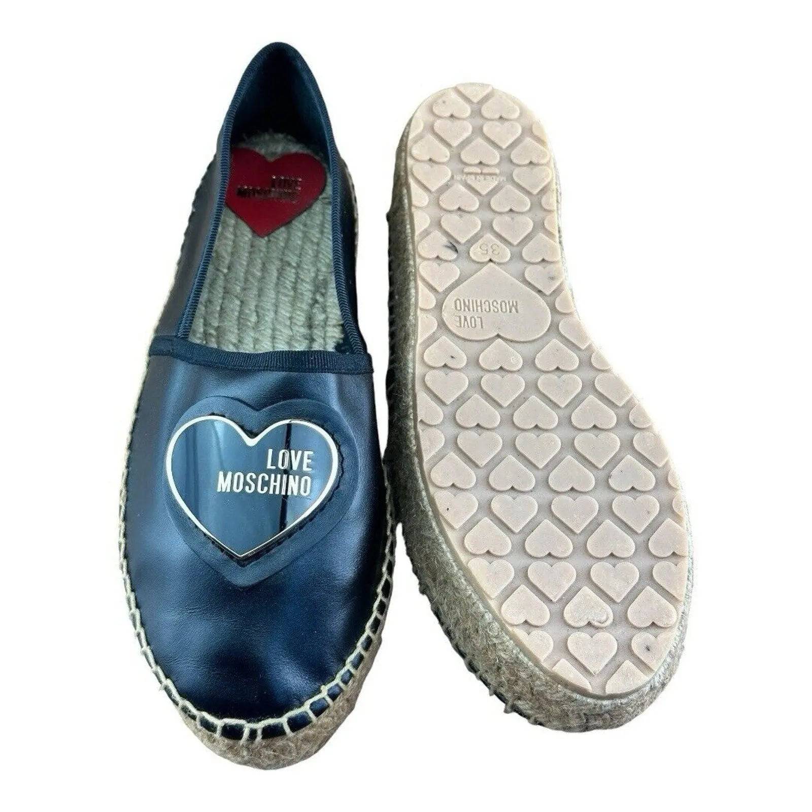 Love Moschino Espadrilles Loafer Women.