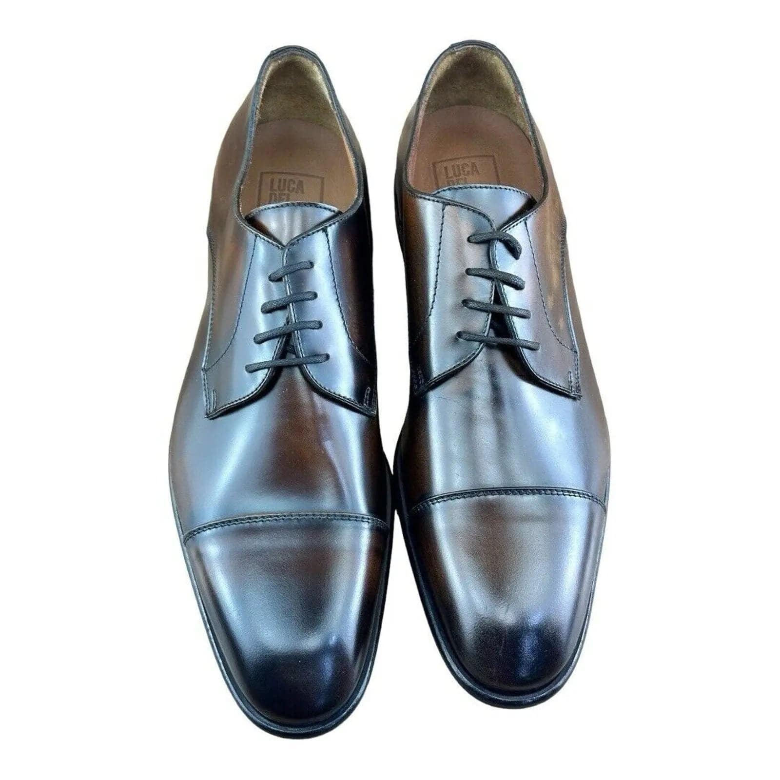 Luca Del Forte Enrico Cap Toe Men Oxfords.