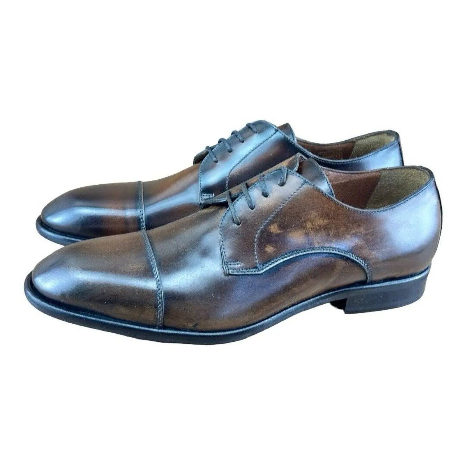 Luca Del Forte Enrico Cap Toe Men Oxfords - AZINILuca Del Forte Enrico