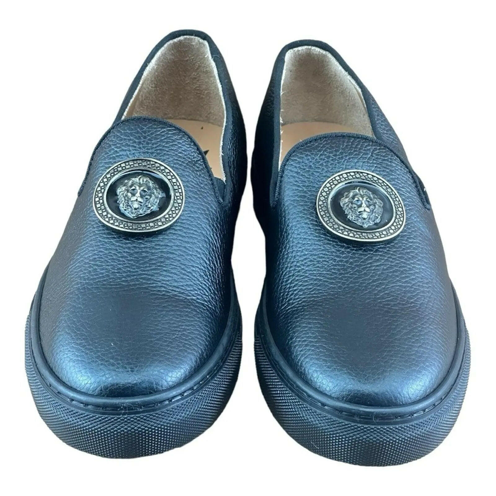 Re Ferdinando  slip-ons Sneaker Medusa the lion.