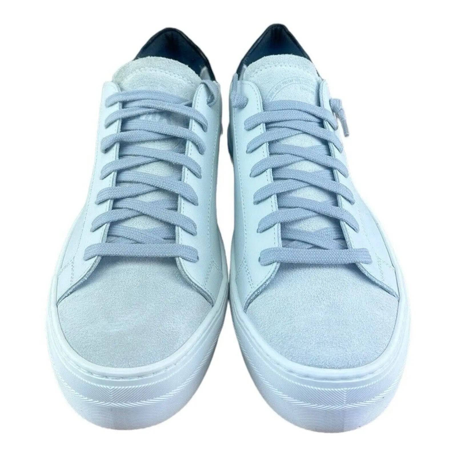 P448  Men Sneaker John White/Navy.