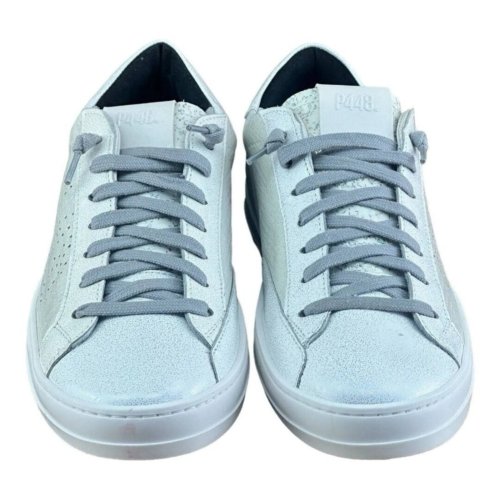 P448  Women Sneaker John White/Platinum.