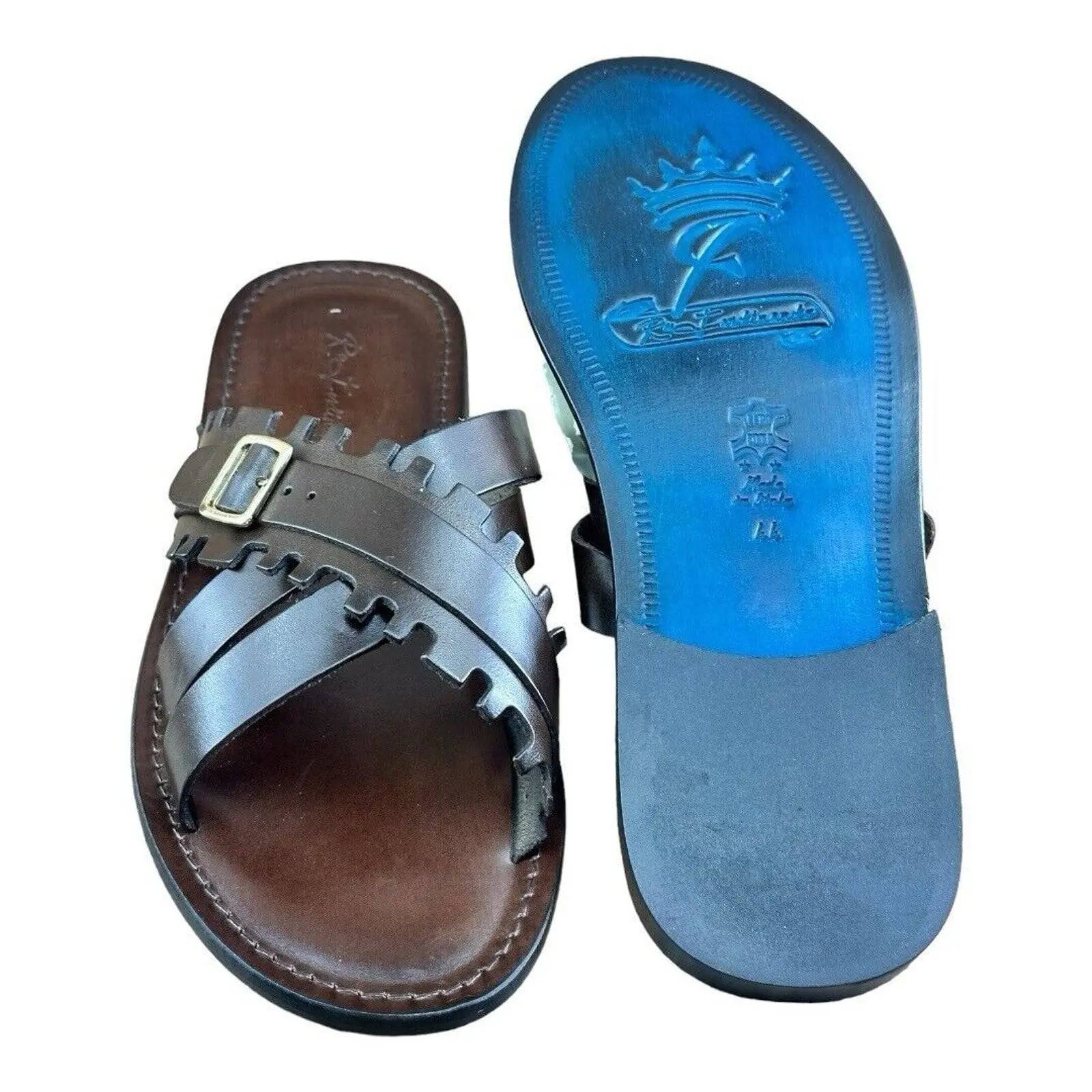 Re Ferdinando Slide Sandals Men Luxury - AZINIRe Ferdinando