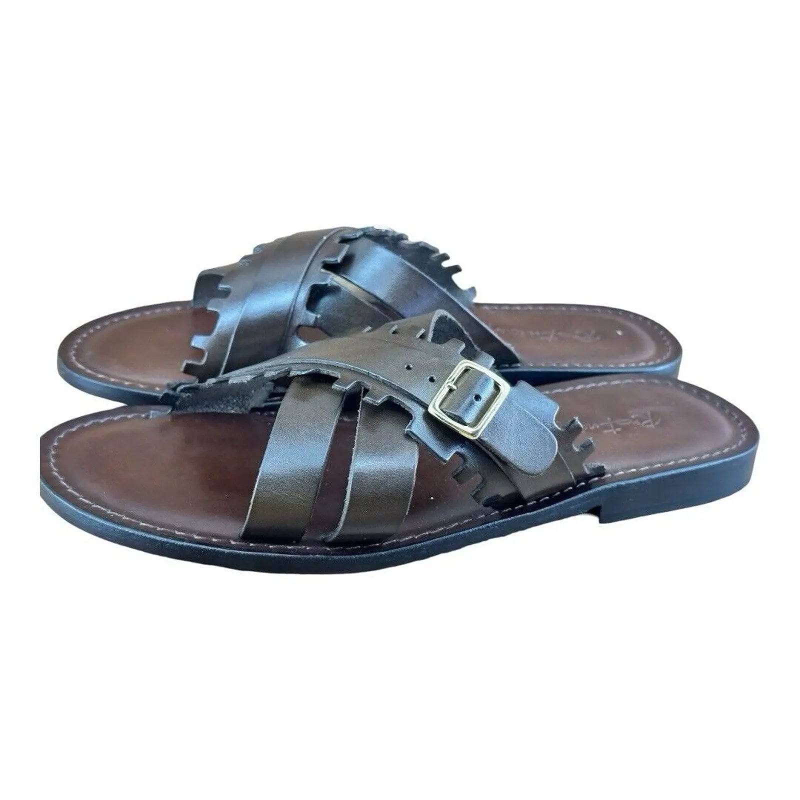 Re Ferdinando Slide Sandals Men Luxury - AZINIRe Ferdinando