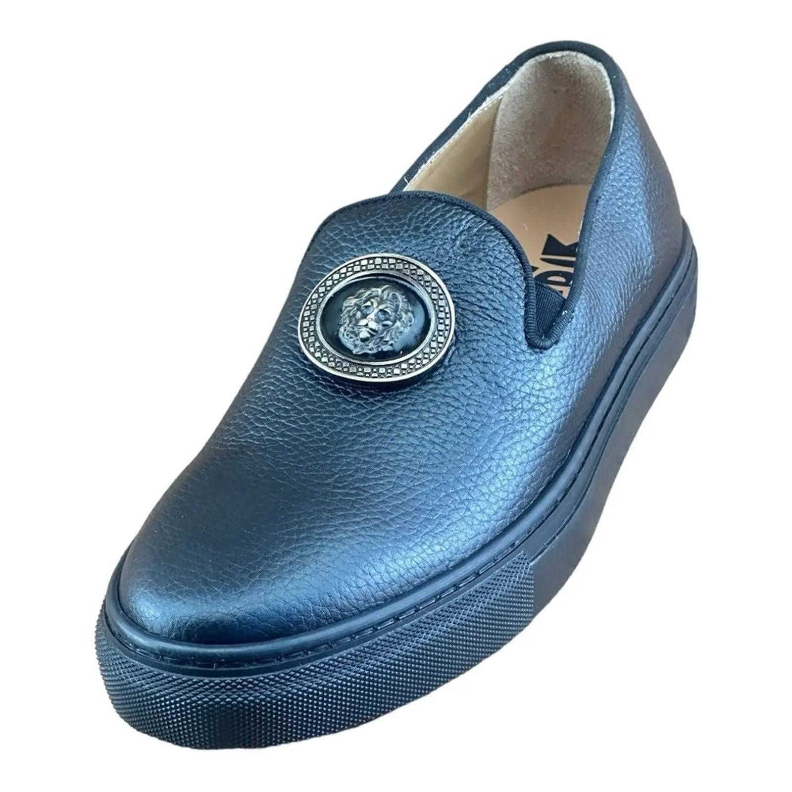 Re Ferdinando slip - ons Sneaker Medusa the lion - AZINIRe Ferdinando