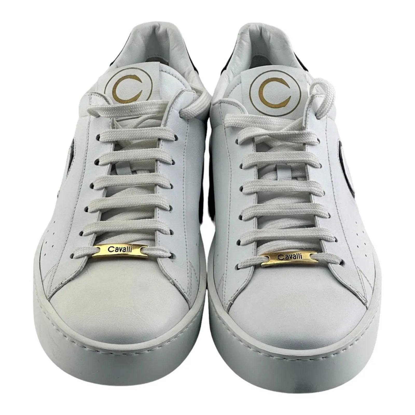 Roberto Cavalli Logo Sneakers - AZINIRoberto Cavalli